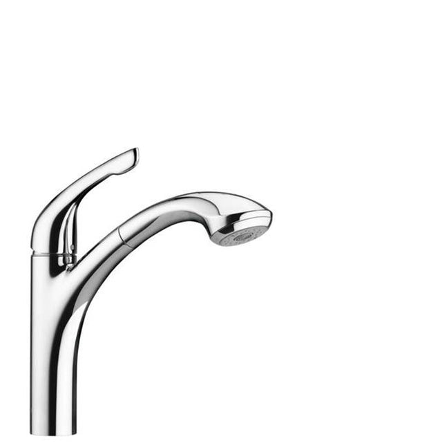Hansgrohe - Allegro E Kitchen Faucet, 2-Spray Pull-Out, 1.75 GPM in Chrome - Chrome