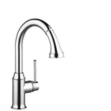 Hansgrohe - Talis C HighArc Kitchen Faucet, 2-Spray Pull-Down, 1.75 GPM in Chrome - Chrome