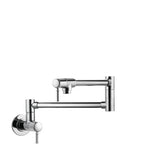 Hansgrohe - Transitional Wall-Mounted Pot Filler in Chrome - Chrome