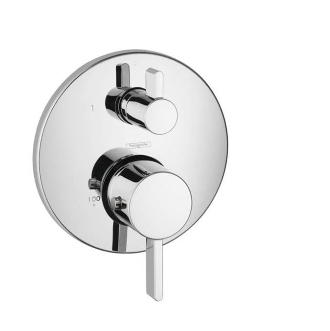 Hansgrohe - Ecostat Thermostatic Trim S with Volume Control in Chrome - Chrome