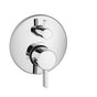 Hansgrohe - Ecostat Thermostatic Trim S with Volume Control and Diverter in Chrome - Chrome