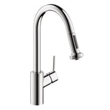 Hansgrohe - Talis SÂ² HighArc Kitchen Faucet, 2-Spray Pull-Down, 1.5 GPM in Chrome - Chrome
