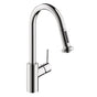 Hansgrohe - Talis SÂ² HighArc Kitchen Faucet, 2-Spray Pull-Down, 1.5 GPM in Chrome - Chrome