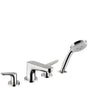 Hansgrohe - Focus 4-Hole Roman Tub Set Trim with 1.8 GPM Handshower in Chrome - Chrome