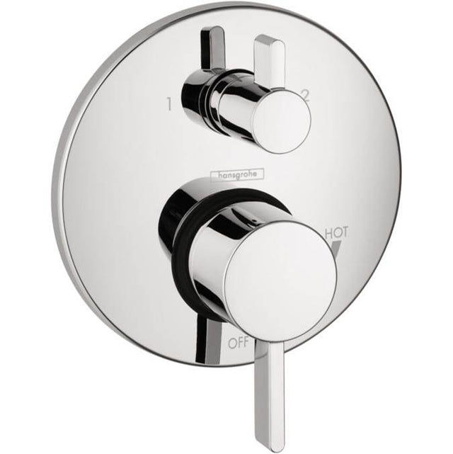 Hansgrohe - Ecostat Pressure Balance Trim S with Diverter in Chrome - Chrome