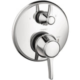 Hansgrohe - Ecostat Classic Pressure Balance Trim with Diverter, Round in Chrome - Chrome