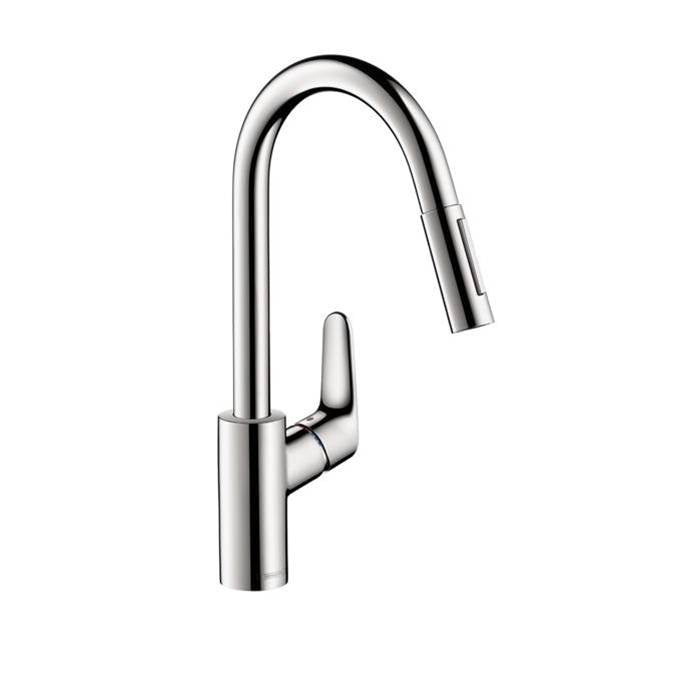 Hansgrohe - Focus HighArc Kitchen Faucet, 2-Spray Pull-Down, 1.75 GPM in Chrome - Chrome