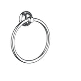 Hansgrohe - C Accessories Towel Ring in Chrome - Chrome