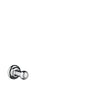 Hansgrohe - C Accessories Hook in Chrome - Chrome