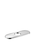 Hansgrohe - E&S Accessories Base Plate for Contemporary Single-Hole Faucets, 6'' in Chrome - Chrome