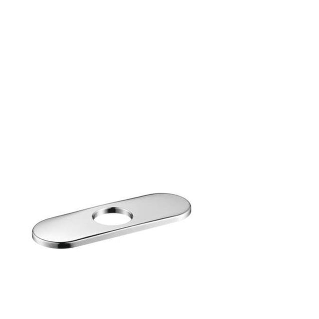 Hansgrohe - E&S Accessories Base Plate for Contemporary Single-Hole Faucets, 6'' in Chrome - Chrome
