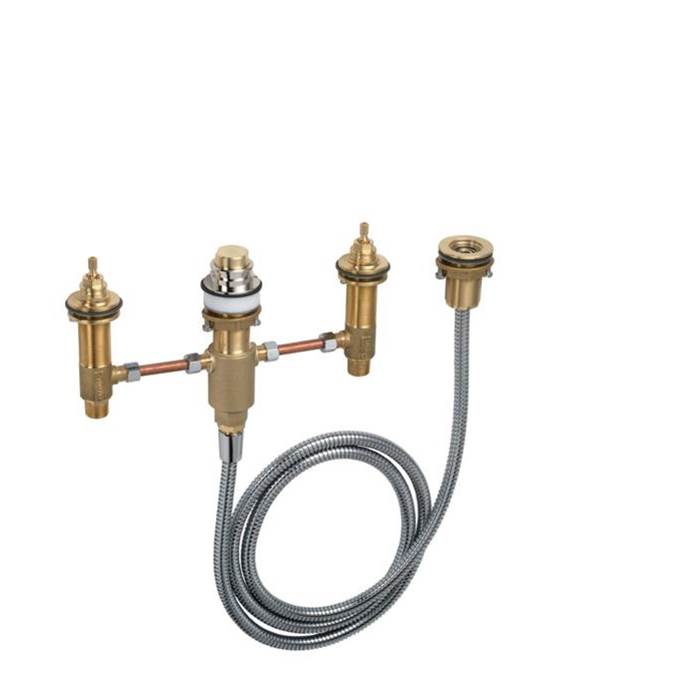 Hansgrohe - Rough, 4-Hole Roman Tub Set