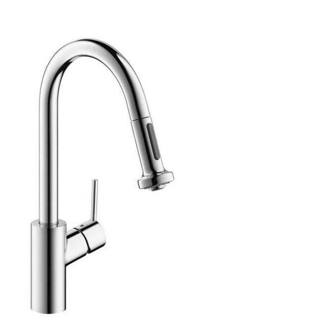 Hansgrohe - Talis SÂ² HighArc Kitchen Faucet, 2-Spray Pull-Down, 1.75 GPM in Chrome - Chrome