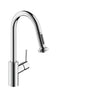 Hansgrohe - Talis SÂ² HighArc Kitchen Faucet, 2-Spray Pull-Down, 1.75 GPM in Chrome - Chrome