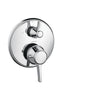 Hansgrohe - Ecostat Classic Thermostatic Trim with Volume Control and Diverter, Round in Chrome - Chrome