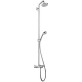 Hansgrohe - Croma Showerpipe 150 1-Jet with Tub Filler, 2.0 GPM in Chrome - Chrome