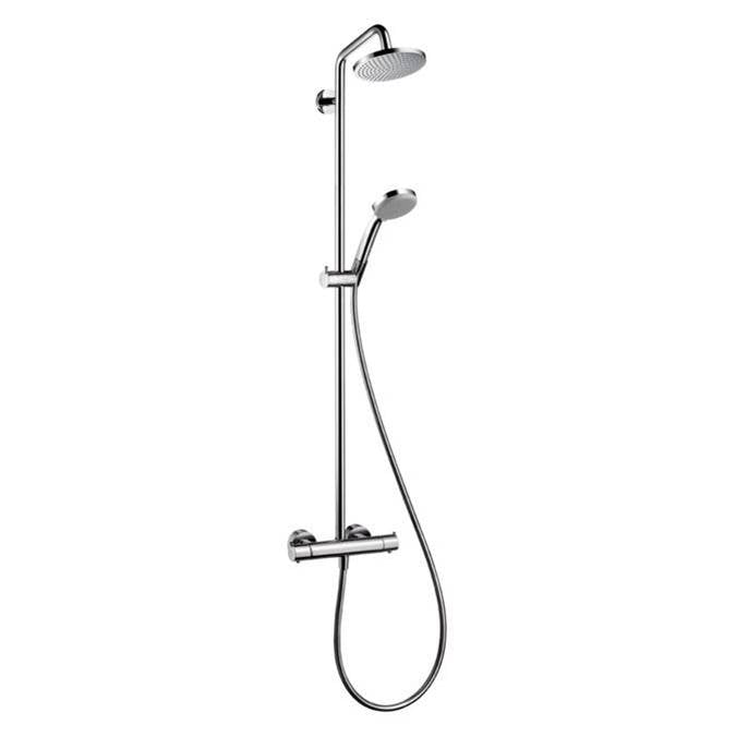 Hansgrohe - Croma Showerpipe 150 1-Jet, 2.0 GPM in Chrome - Chrome
