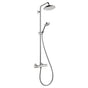Hansgrohe - Croma Showerpipe 220 1-Jet, 2.5 GPM in Brushed Nickel - Brushed Nickel