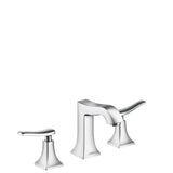 Hansgrohe - Metris C Widespread Faucet 100 with Pop-Up Drain, 1.2 GPM in Chrome - Chrome