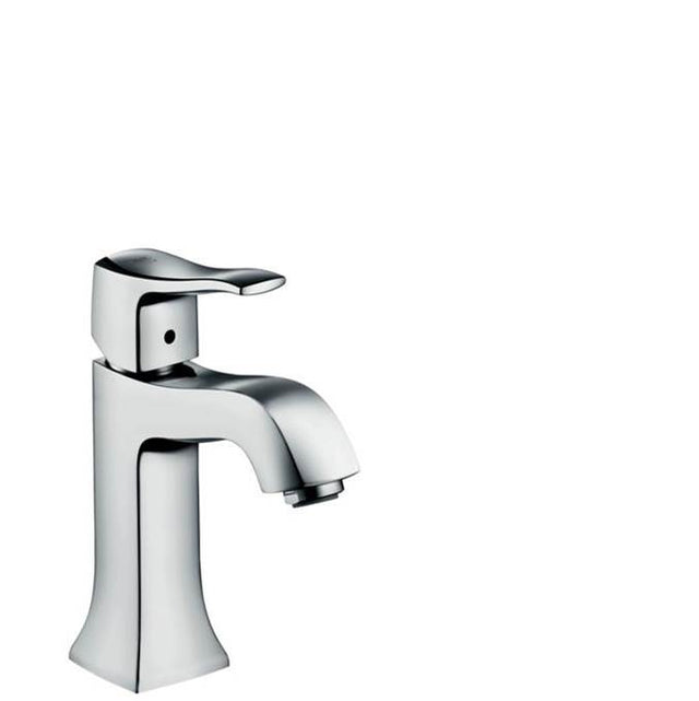 Hansgrohe - Metris C Single-Hole Faucet 100 with Pop-Up Drain, 1.2 GPM in Chrome - Chrome