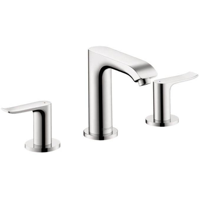 Hansgrohe - Metris Widespread Faucet 100 with Pop-Up Drain, 1.2 GPM in Chrome - Chrome