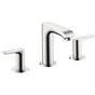 Hansgrohe - Metris Widespread Faucet 100 with Pop-Up Drain, 1.2 GPM in Chrome - Chrome