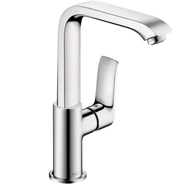 Hansgrohe - Metris Single-Hole Faucet 230 with Swivel Spout and Pop-Up Drain, 1.2 GPM in Chrome - Chrome