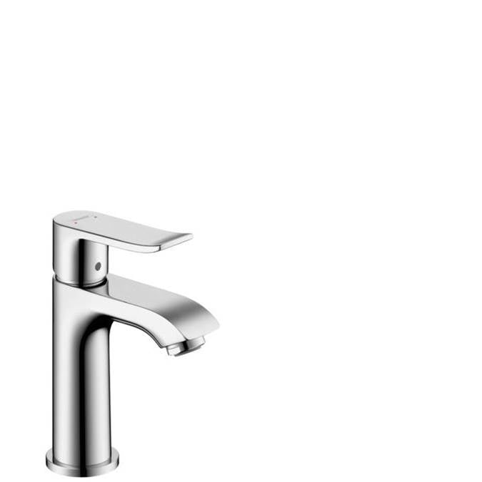Hansgrohe - Metris Single-Hole Faucet 100 with Pop-Up Drain, 1.2 GPM in Chrome - Chrome