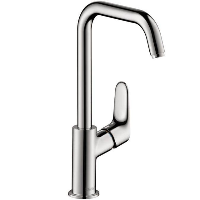 Hansgrohe - Focus Single-Hole Faucet 240 with Swivel Spout and Pop-Up Drain, 1.2 GPM in Chrome - Chrome