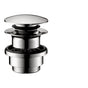 Hansgrohe - Push-Open Sink Drain in Chrome - Chrome