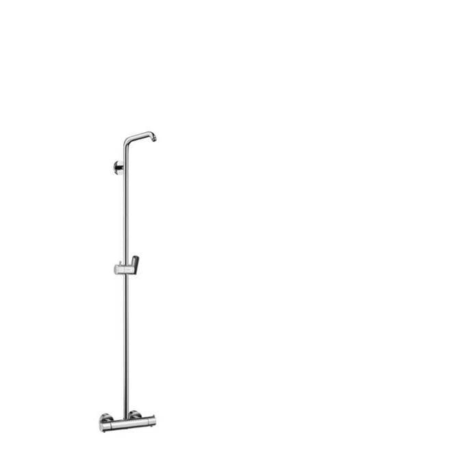 Hansgrohe - Croma Showerpipe without Shower Components in Chrome - Chrome