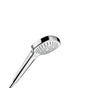 Hansgrohe - Croma Select E Handshower 110 3-Jet, 1.75 GPM in White / Chrome - White With Chrome