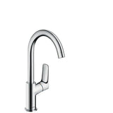 Hansgrohe - Logis Single-Hole Faucet 210 with Swivel Spout and Pop-Up Drain, 1.2 GPM in Chrome - Chrome