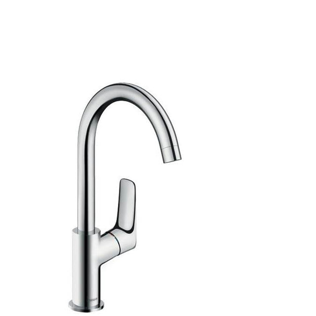 Hansgrohe - Logis Single-Hole Faucet 210 with Swivel Spout and Pop-Up Drain, 1.2 GPM in Chrome - Chrome