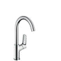 Hansgrohe - Logis Single-Hole Faucet 210 with Swivel Spout and Pop-Up Drain, 1.2 GPM in Chrome - Chrome