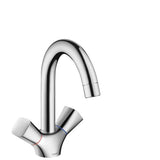 Hansgrohe - Logis Single-Hole Faucet 150 with Swivel Spout and Pop-Up Drain, 1.2 GPM in Chrome - Chrome