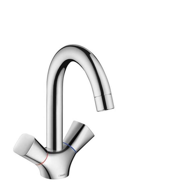 Hansgrohe - Logis Single-Hole Faucet 150 with Swivel Spout and Pop-Up Drain, 1.2 GPM in Chrome - Chrome