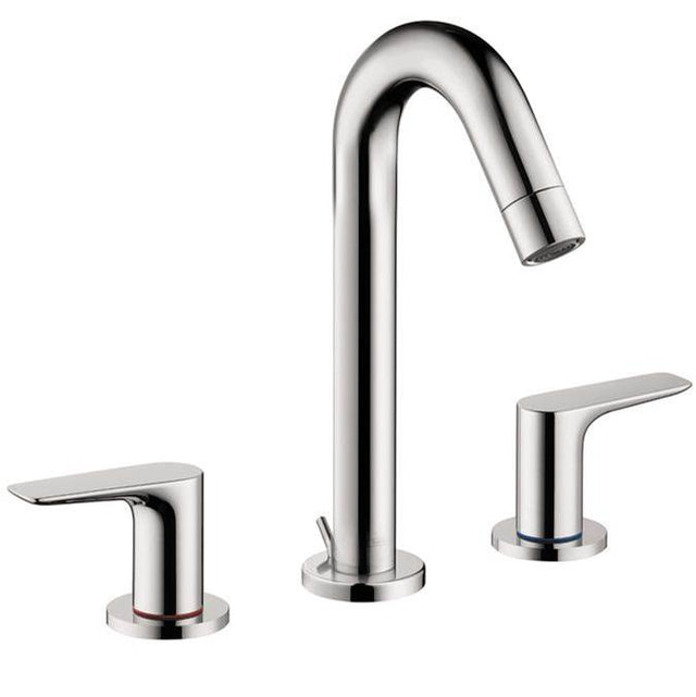 Hansgrohe - Logis Widespread Faucet 150 with Pop-Up Drain, 1.2 GPM in Chrome - Chrome