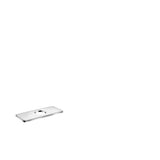 Hansgrohe - E&S Accessories Base Plate for Modern Single-Hole Faucets, 6'' in Chrome - Chrome