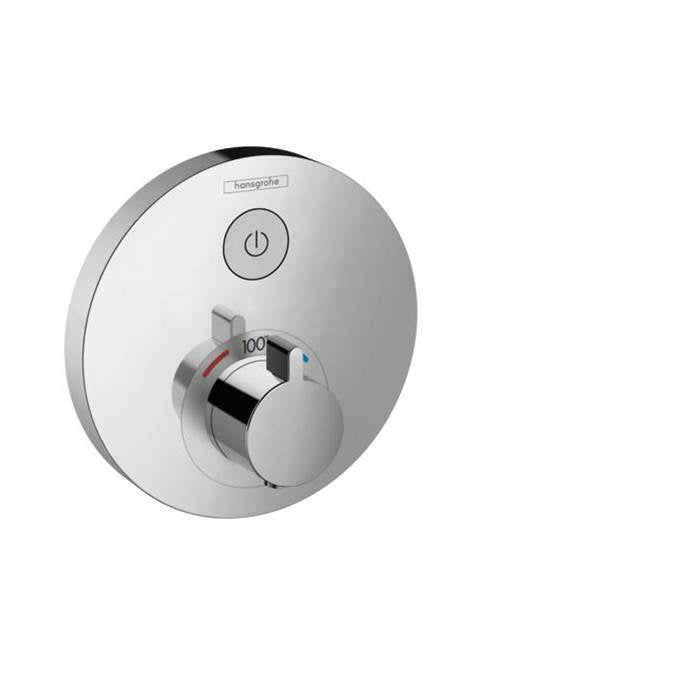 Hansgrohe - ShowerSelect S Thermostatic Trim for 1 Function, Round in Chrome - Chrome