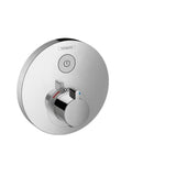Hansgrohe - ShowerSelect S Thermostatic Trim for 1 Function, Round in Chrome - Chrome