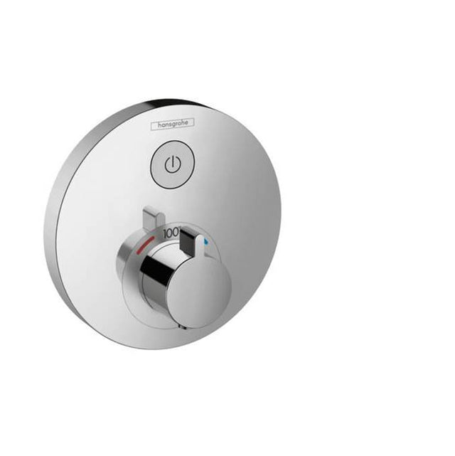 Hansgrohe - ShowerSelect S Thermostatic Trim for 1 Function, Round in Chrome - Chrome