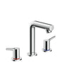 Hansgrohe - Talis S Widespread Faucet 150 with Pop-Up Drain, 1.2 GPM in Chrome - Chrome