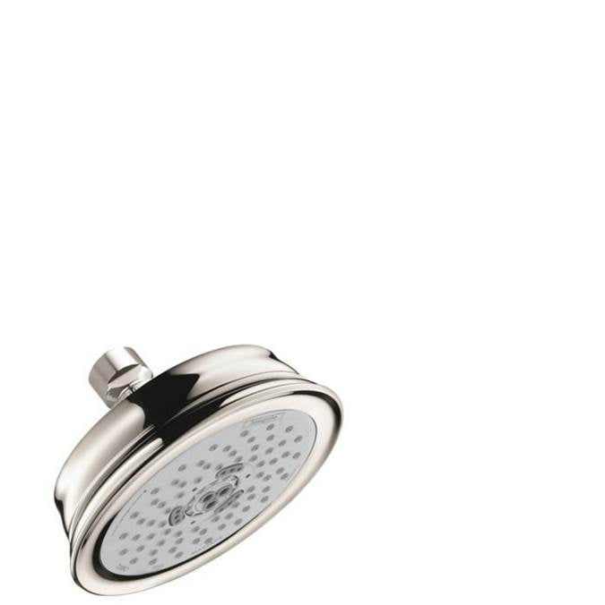 Hansgrohe - Croma 100 Classic Showerhead 3-Jet, 2.5 GPM in Polished Nickel - Polished Nickel