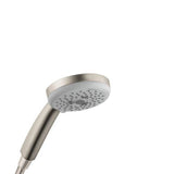 Hansgrohe - Croma 100 Handshower E 3-Jet, 1.8 GPM in Brushed Nickel - Brushed Nickel