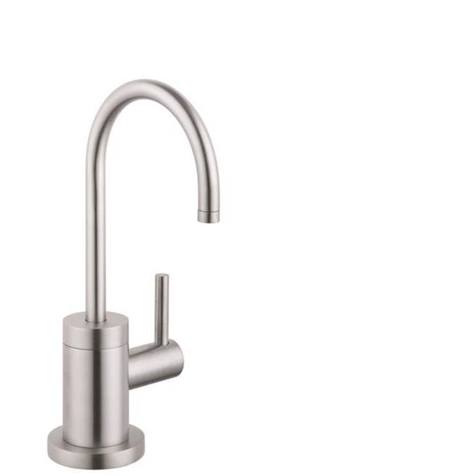 Hansgrohe - Modern Cold Water Dispener, 1.5 GPM in Steel Optic - Steel Optic
