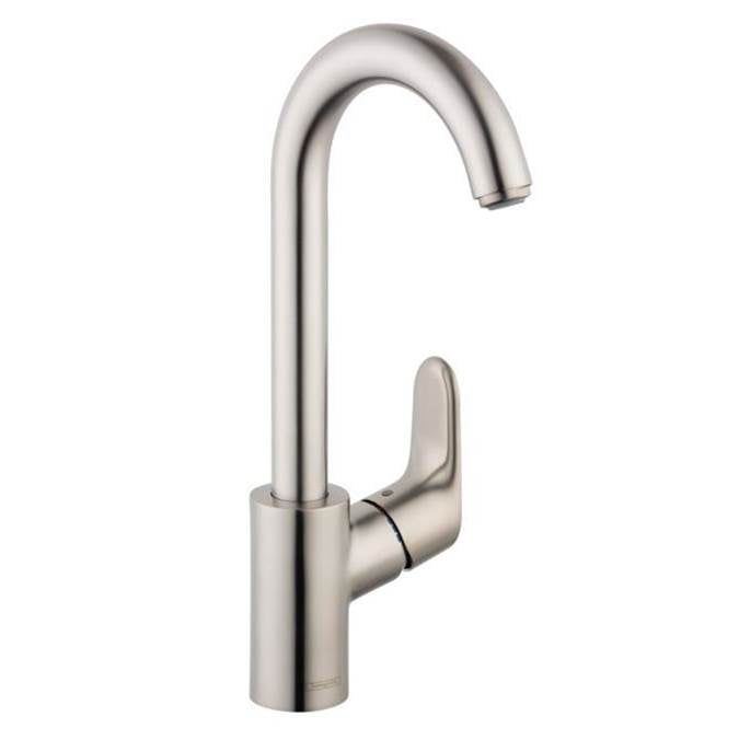Hansgrohe - Focus Bar Faucet, 1.5 GPM in Steel Optic - Steel Optic
