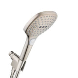 Hansgrohe - Raindance Select E Handshower Set 120 3-Jet, 2.5 GPM in Brushed Nickel - Brushed Nickel