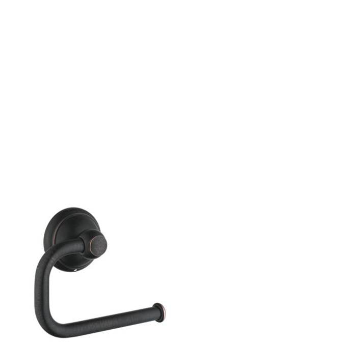 Hansgrohe - C Accessories Toilet Paper Holder in Rubbed Bronze - Rubbed Bronze