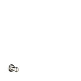 Hansgrohe - C Accessories Hook in Polished Nickel - Polished Nickel